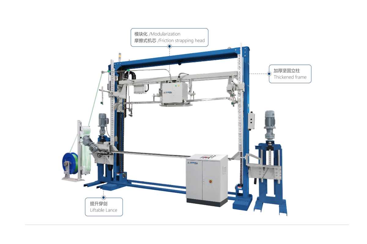 TS-111L 提升穿劍頂部捆扎機(jī) TS-111L 提升穿劍頂部捆扎機(jī)